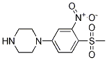 Structure of N-(4-Methylsulphonyl-3-nitrophenyl)piperazine