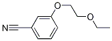 Chemical structure of 3-(2-ethoxyethoxy)benzonitrile