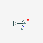 Structure of 1-Cyclopropyl-2-methoxyethanamine