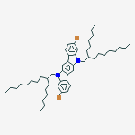 Structure of 3,9-Dibromo-5,11-bis(2-hexyldecyl)-5,11-dihydroindolo[3,2-b]carbazole
