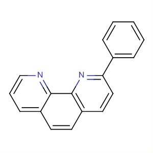 Structure of 1,10-Phenanthroline, 2-phenyl-