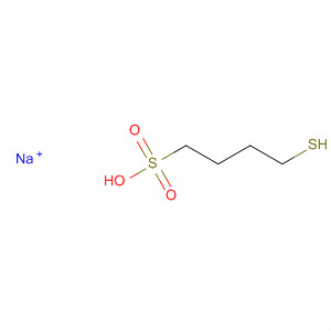 Structure of 1-Butanesulfonic acid, 4-mercapto-, monosodium salt