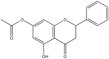 Structure of Picembrin 7-acetate