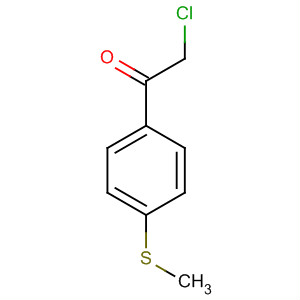 Structure of Ethanone, 2-chloro-1-[4-(methylthio)phenyl]-