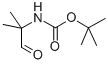Structure of tert-butyl 2-formylpropan-2-ylcarbamate