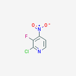 Structure of 2-CHLORO-3-FLUORO-4-NITROPYRIDINE