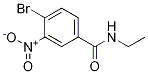 Structure of 4-Bromo-N-ethyl-3-nitrobenzamide
