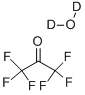 Structure of HEXAFLUOROACETONE DEUTERATE