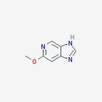 Structure of 6-Methoxy-1H-imidazo[4,5-c]pyridine