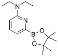 Structure of N,N-Diethyl-6-(4,4,5,5-tetramethyl-1,3,2-dioxaborolan-2-yl)pyridin-2-amine