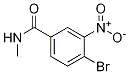 Structure of 4-Bromo-N-methyl-3-nitrobenzamide
