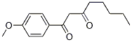 Structure of 1-(4-Methoxyphenyl)-1,3-octanedione