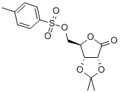 Structure of 5-(p-Toluenesulfonate)-2,3-O-isopropylidene-2-C-methyl-D-ribonic-gamma-lactone