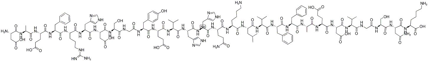AMYLOID Β肽(1-28)结构式