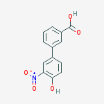 Structure of 3-(4-hydroxy-3-nitrophenyl)benzoic Acid