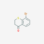 Structure of 8-bromothiochroman-4-one