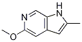 5-Methoxy-2-methyl-6-azaindole结构式