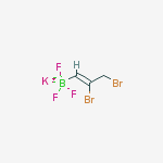 Structure of Potassium [(1z)-2,3-dibromo-1-propen-1-yl](trifluoro)borate(1-)