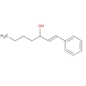 Structure of 1-Hepten-3-ol, 1-phenyl-, (1E)-