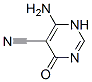 Structure of 5-Pyrimidinecarbonitrile,4-amino-1,6-dihydro-6-oxo-