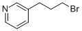 Structure of Pyridine,3-(3-bromopropyl)-