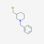 Structure of 1-Benzyl-3-broMoMethyl-piperidine