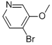 Structure of 4-BROMO-3-METHOXYPYRIDINE