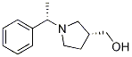 Structure of ((S)-1-((R)-1-phenylethyl)pyrrolidin-3-yl)methanol
