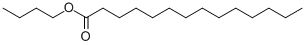 Structure of MYRISTIC ACID N-BUTYL ESTER