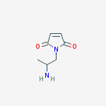 1-(2-aminopropyl)pyrrole-2,5-dione结构式