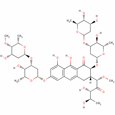 Structure of Olivomycin [INN]