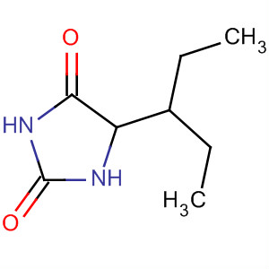 Structure of 5-(NEO-PENTYL)HYDANTOIN
