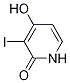 Structure of 4-Hydroxy-3-iodo-2(1H)-pyridinone
