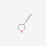 Structure of 3-ethynyloxolane