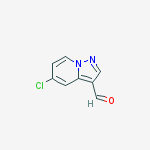 5-Chloro-1H-pyrazolo[1,5-a]pyridine-3-carbaldehyde结构式