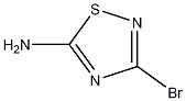 Structure of 3-bromo-1,2,4-thiadiazol-5-amine