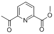 Structure of 6-ACETYL-PYRIDINE-2-CARBOXYLIC ACID METHYL ESTER