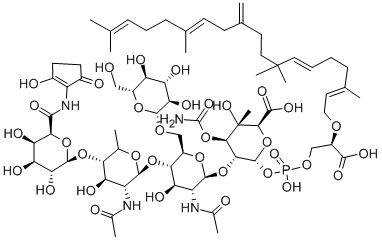 Structure of Flavomycin