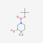 Structure of Tert-butyl 8-hydroxy-6-azaspiro[2.5]octane-6-carboxylate