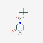 Structure of Tert-butyl 8-oxo-6-azaspiro[2.5]octane-6-carboxylate