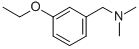 Structure of 3-Ethoxy-N,N-dimethylbenzenemethanamine