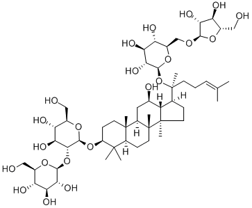Structure of Ginsenoside Rc