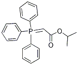 Structure of (Isopropyloxycarbonylmethylene)triphenylphosphorane