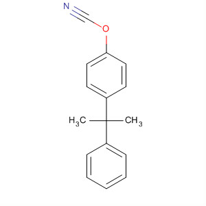 Structure of Cyanic acid, 4-(1-methyl-1-phenylethyl)phenyl ester