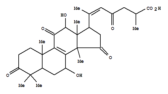 Structure of Ganoderenicacid E
