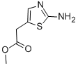 Structure of (2-AMINO-THIAZOL-5-YL)-ACETIC ACID METHYL ESTER