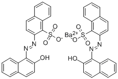 Structure of Pigment Red 49:1