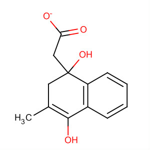 1,4-Naphthalenediol, 2-methyl-, 4-acetate结构式