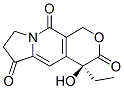 Structure of (S)-4-ETHYL-4-HYDROXY-7,8-DIHYDRO-1H-PYRANO[3,4-F]INDOLIZINE-3,6,10(4H)-TRIONE