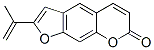 2-Isopropenyl-7H-furo[3,2-g][1]benzopyran-7-one结构式
